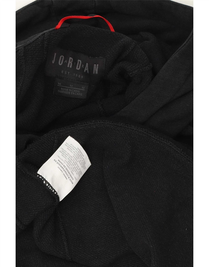 Felpa con cappuccio grafica Jordan da uomo Chicago, cotone nero medio