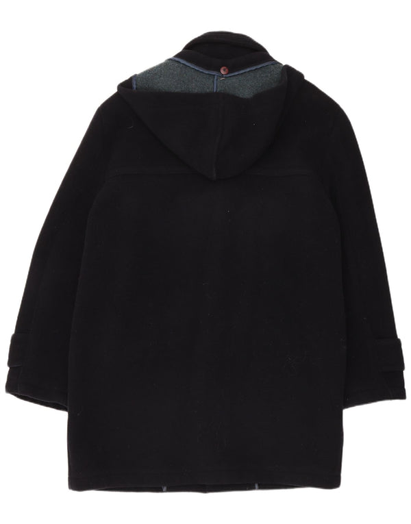 Montgomery con cappuccio da uomo VINTAGE UK 42 XL Blu navy