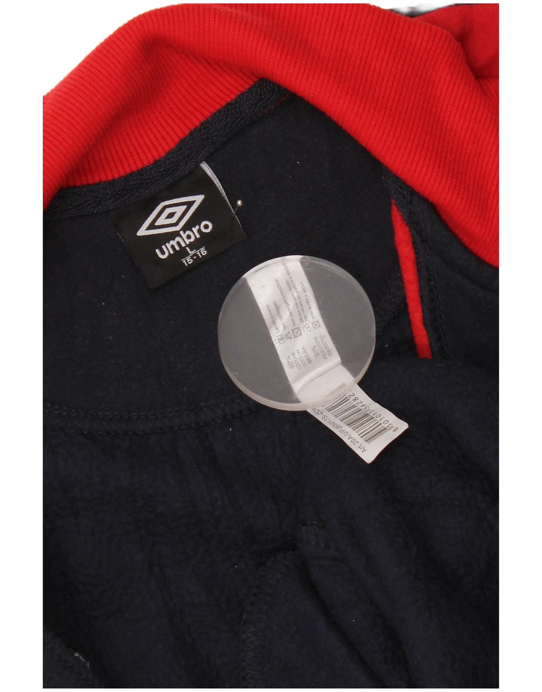 Giacca da tuta da ragazzo Umbro 15-16 anni Large Blu Navy Colourblock
