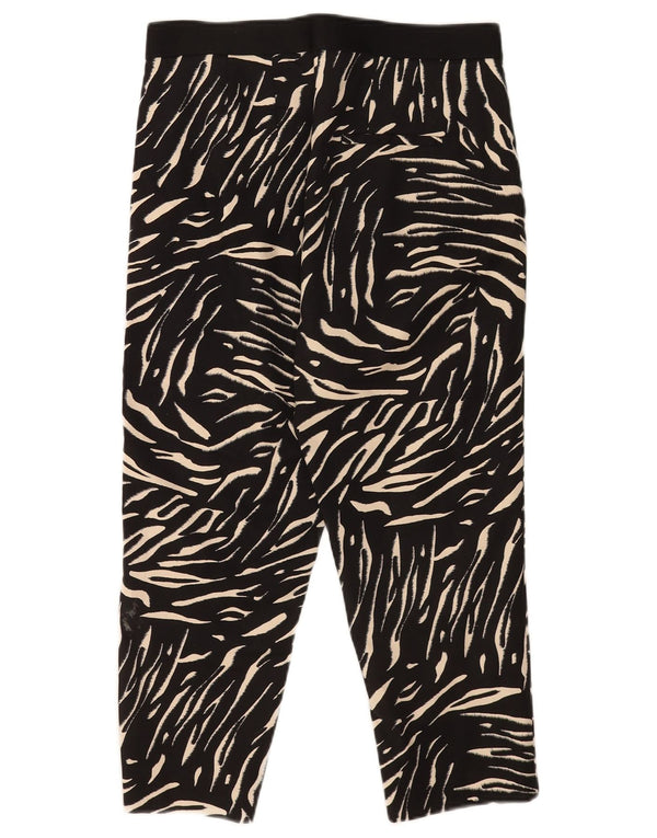 Pantaloni Capri da donna Marks & Spencer UK 12 medi W30 L21 neri
