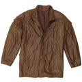 Giacca in pelle vintage da uomo IT 52 XL Cachi