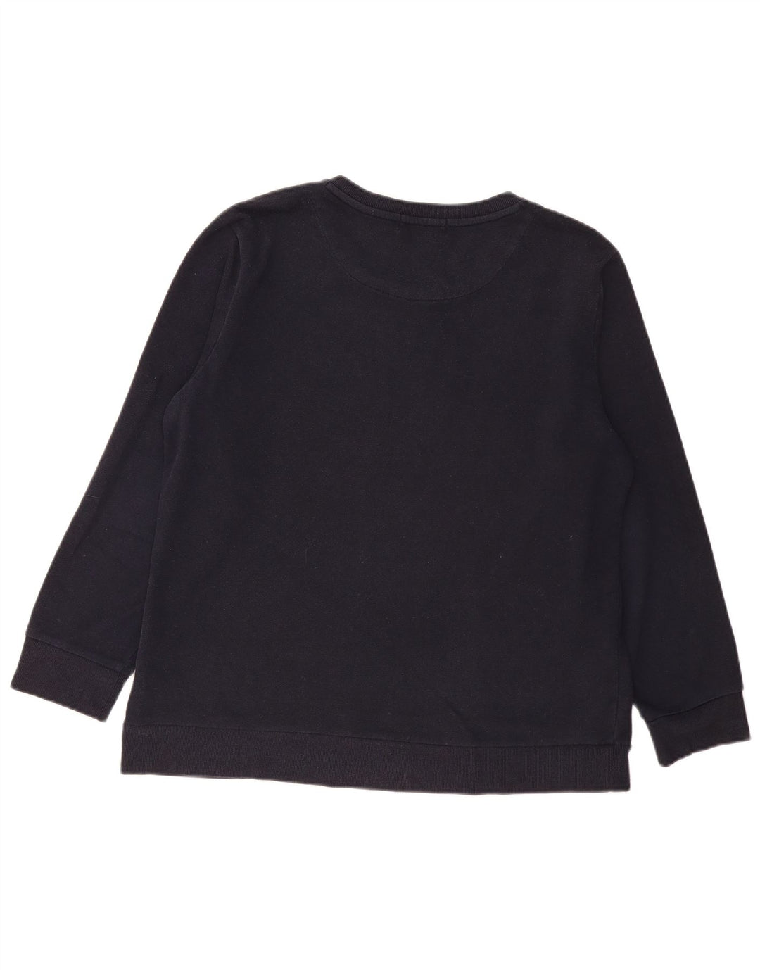 Dkny Felpa grafica da uomo Maglione grande cotone blu navy