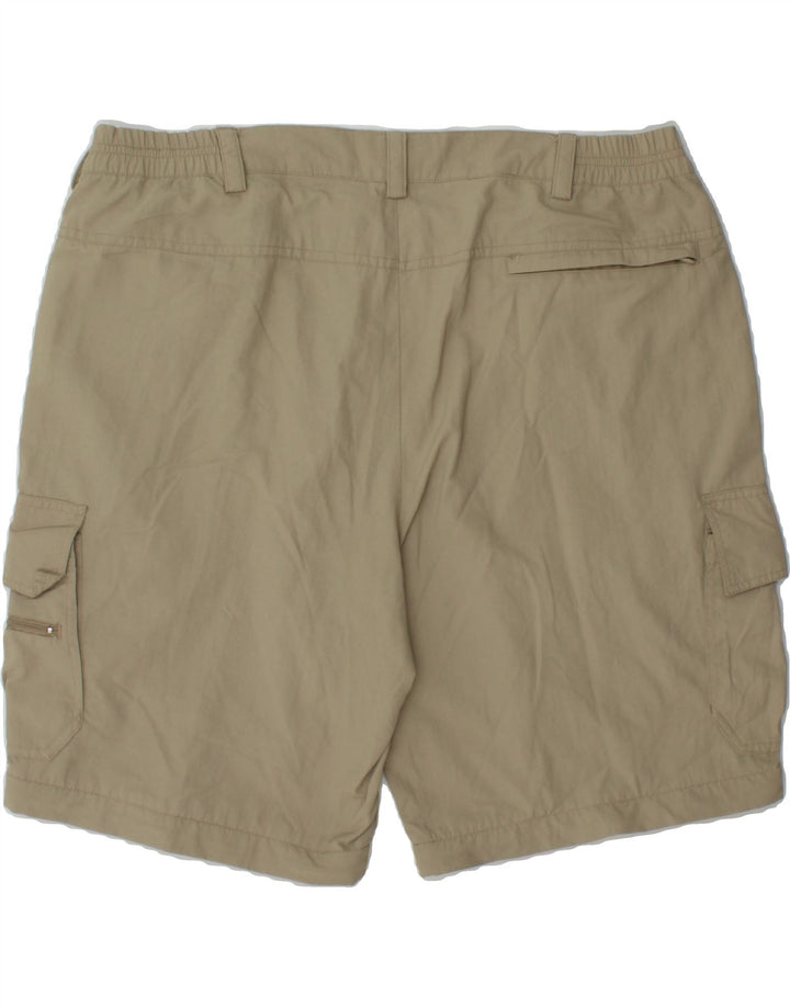 VINTAGE Mens Cargo Shorts W28 Small Beige Polyamide Vintage Vintage and Second-Hand Vintage from Messina Hembry 