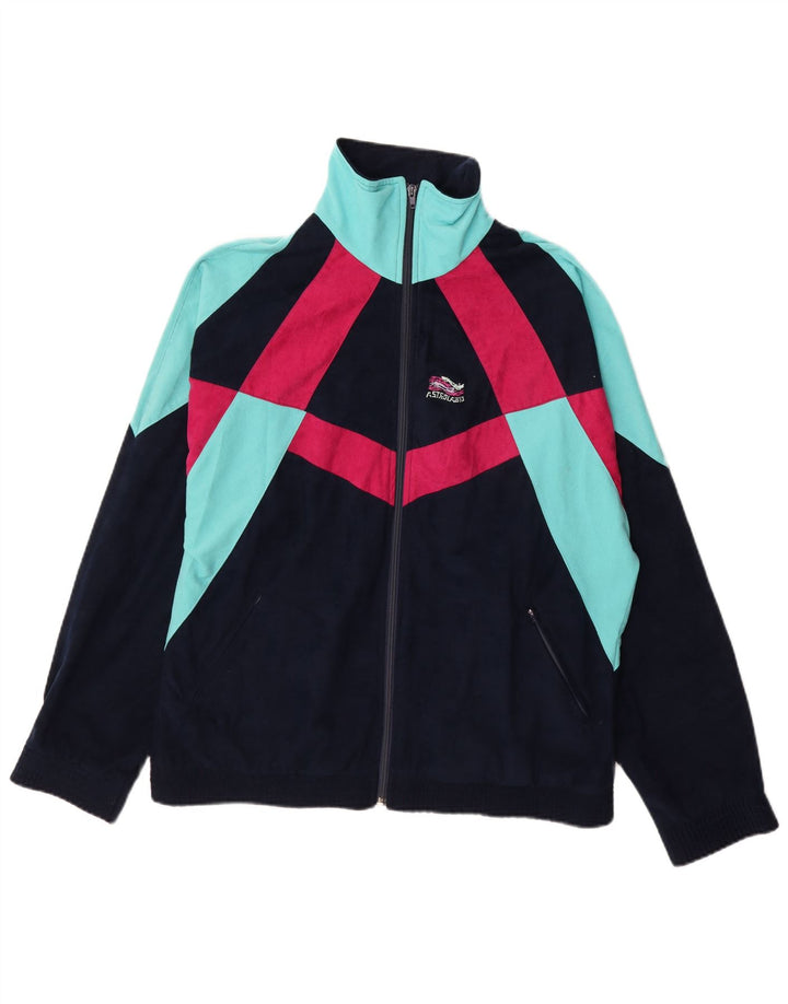 Giacca da tuta da uomo TERINDA grande color block blu navy