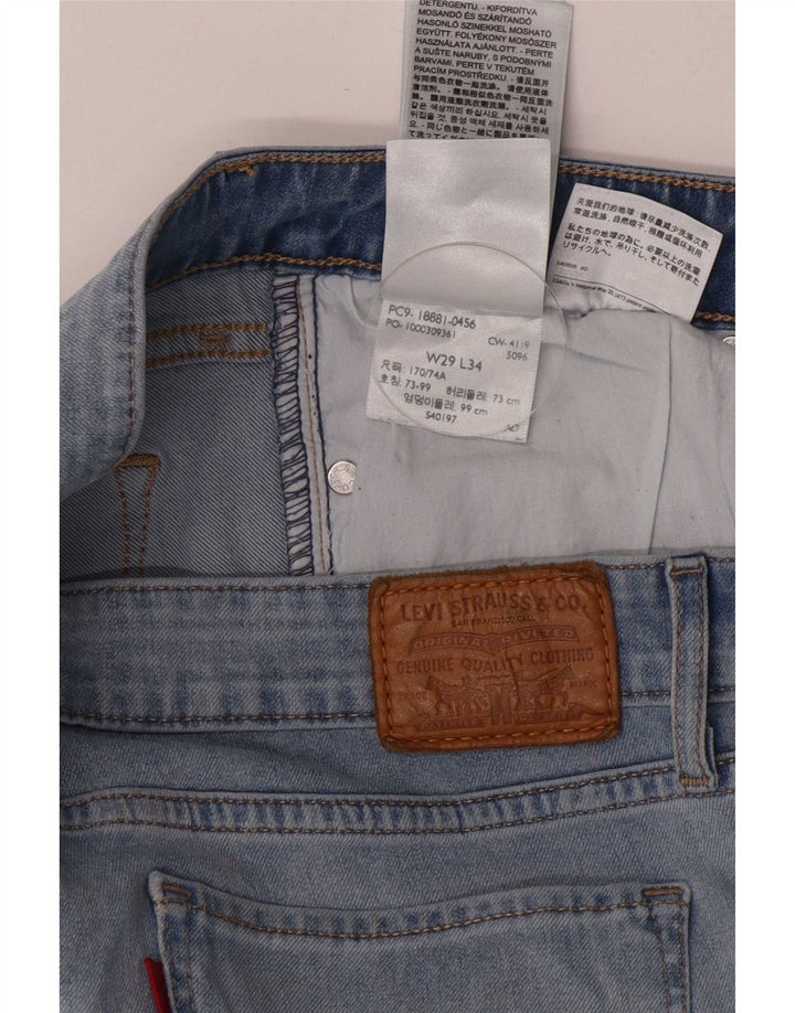 Jeans skinny Levi's 711 da donna W29 L31 cotone blu