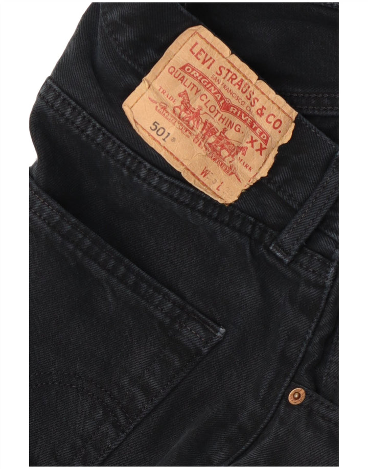 Levi's Uomo 501 Jeans dritti W34 L32 Blu Navy