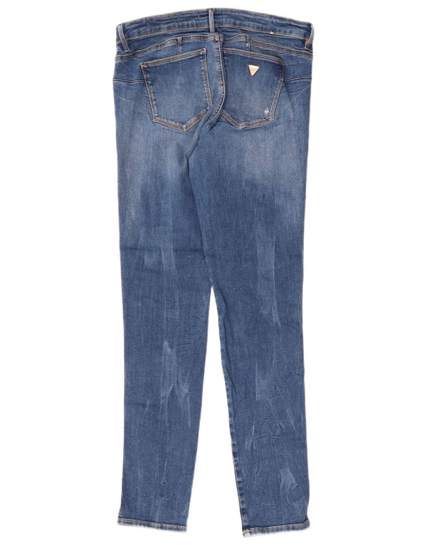 Jeans skinny Guess Curve X da donna W32 L29 in cotone blu