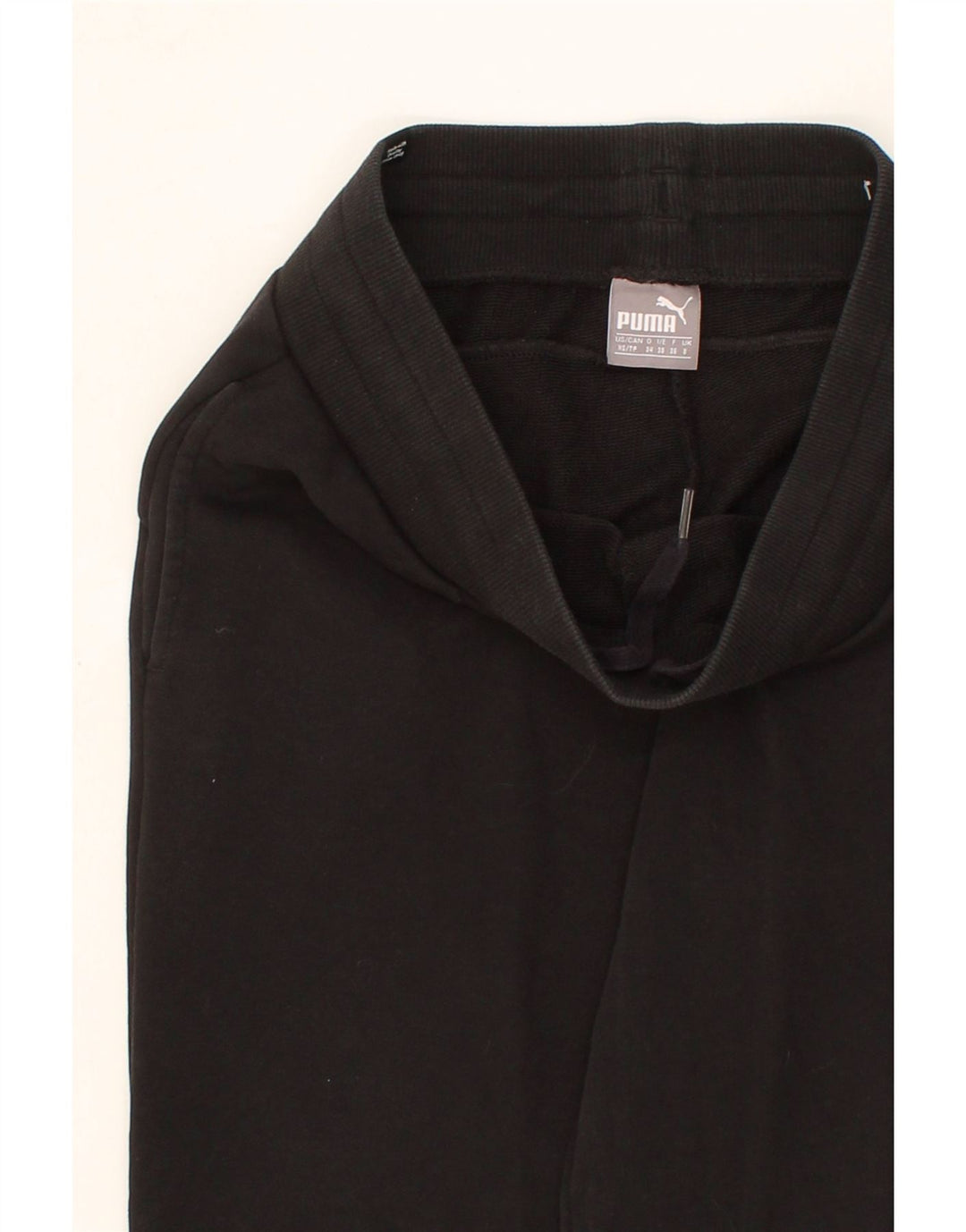 PUMA Womens Tracksuit Trousers Joggers UK 8 Small Black Vintage Puma and Second-Hand Puma from Messina Hembry 