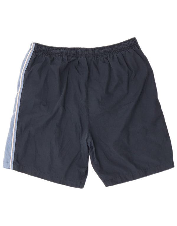 Pantaloncini sportivi Nike da uomo XL blu navy in poliestere color block