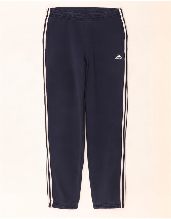 Adidas Pantaloni da tuta da uomo Joggers Large Blu navy Cotone