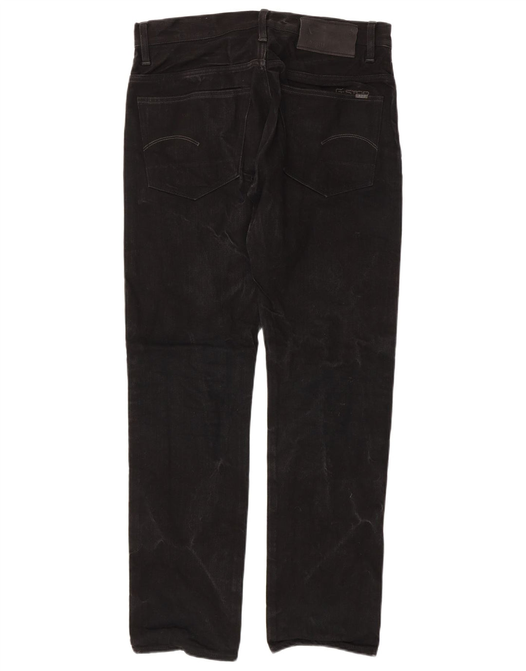 Jeans dritti da uomo G-Star W33 L32 cotone nero