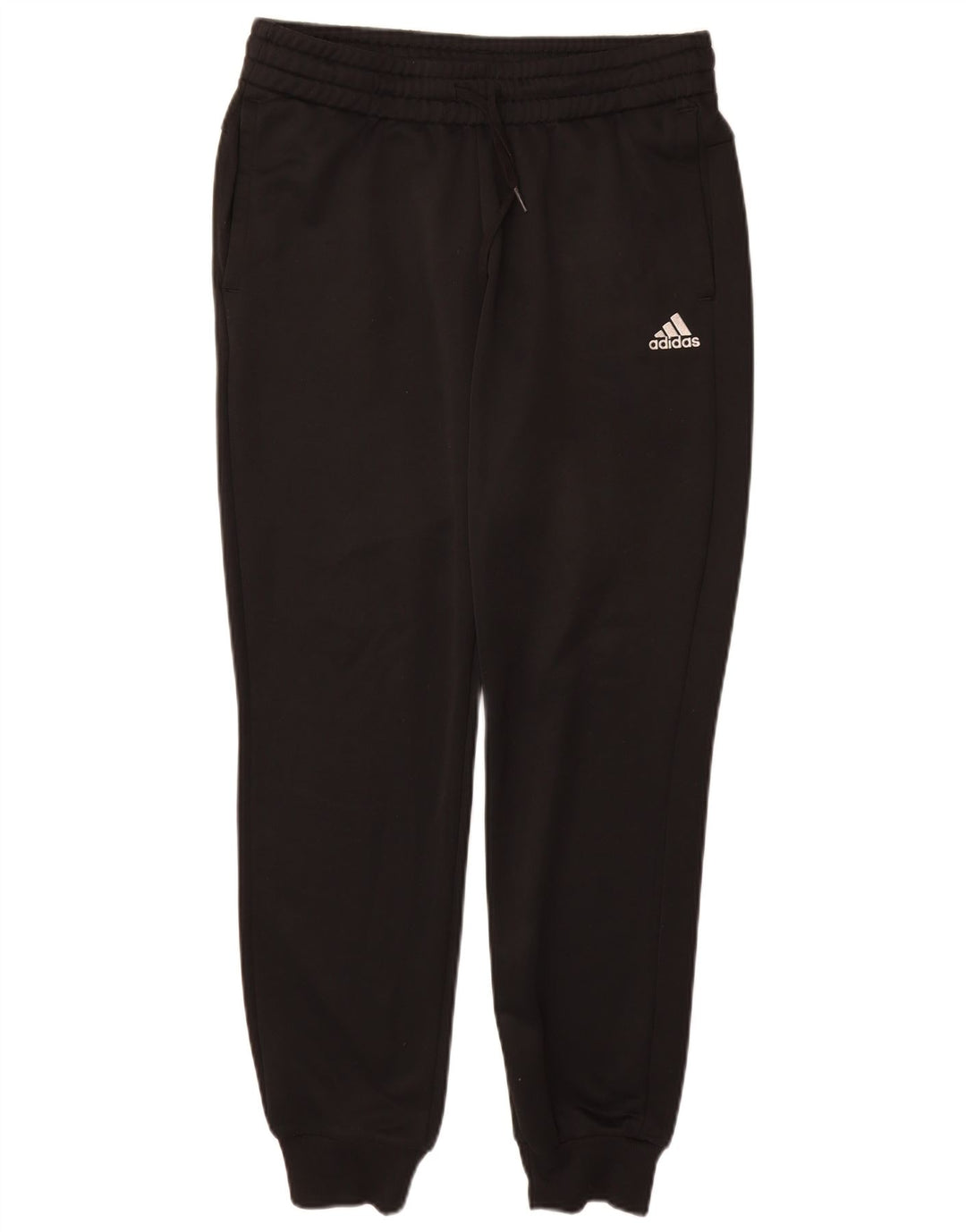 Pantaloni da tuta da donna Adidas Joggers UK 12/14 Medium Nero Poliestere