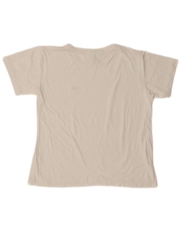 T-shirt da bambino Lacoste 11-12 anni in cotone bianco