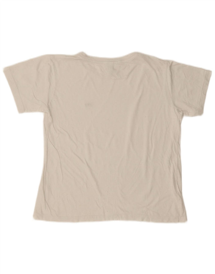 T-shirt da bambino Lacoste 11-12 anni in cotone bianco