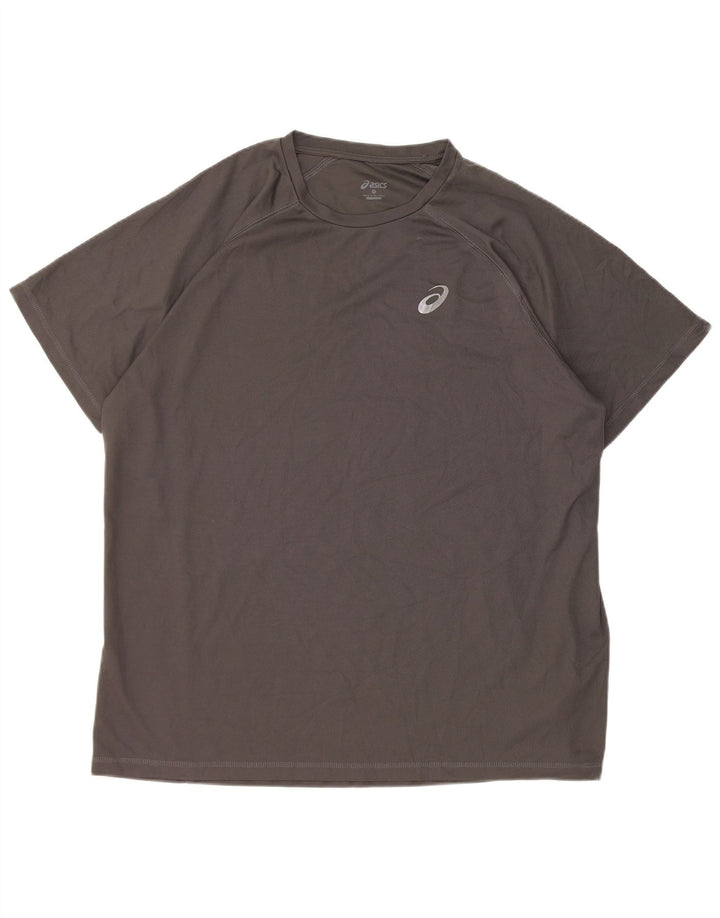 T-shirt da uomo Asics Top 2XL Poliestere grigio