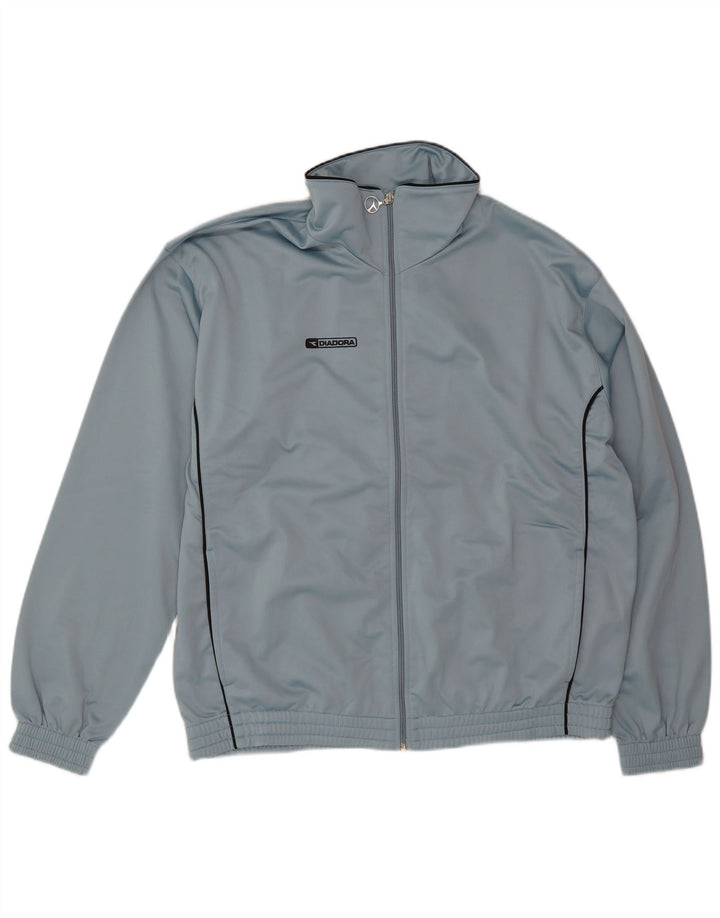 Giacca da tuta da uomo Diadora XL blu poliestere