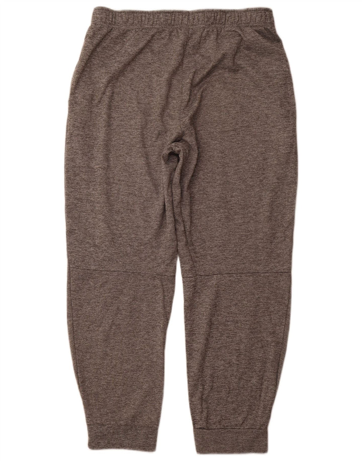 NIKE Pantaloni da tuta con grafica Therma-Fit da uomo Joggers 2XL Grigio chiazzato