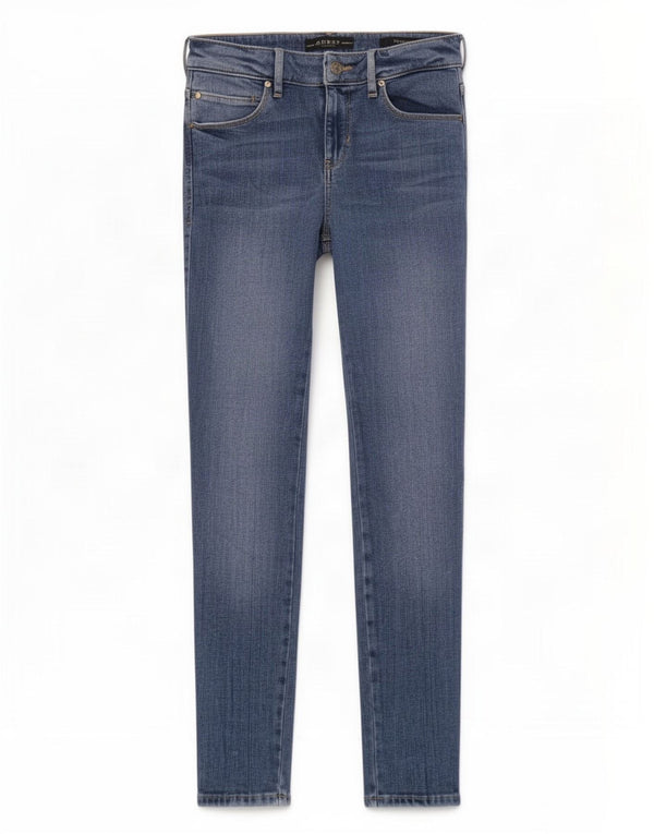 Jeans skinny curva sexy da donna Guess W30 L30 cotone blu