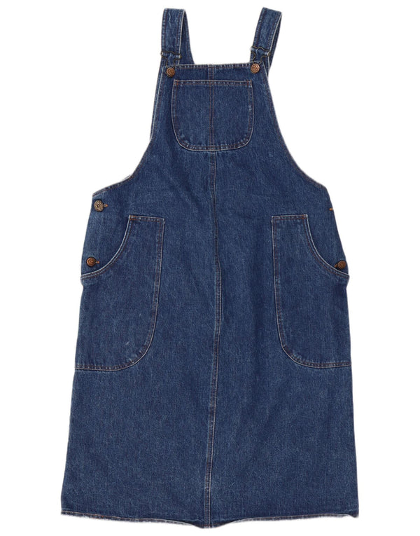 Abito salopette vintage da donna vestibilità ampia IT 48 XL Blu