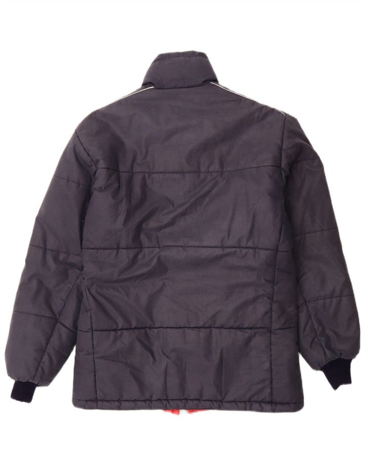 MCROSS Giubbotto Imbottito Uomo IT 48 Medio Blu Navy Cotone
