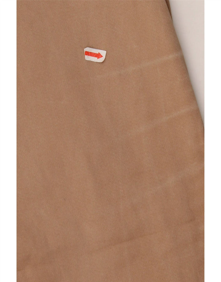 TOMMY HILFIGER Pantaloni chino slim da donna US 10 Large W32 L29 Cotone beige