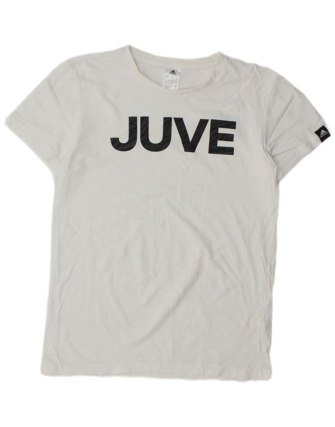 T-shirt grafica da uomo Adidas Top piccola bianca