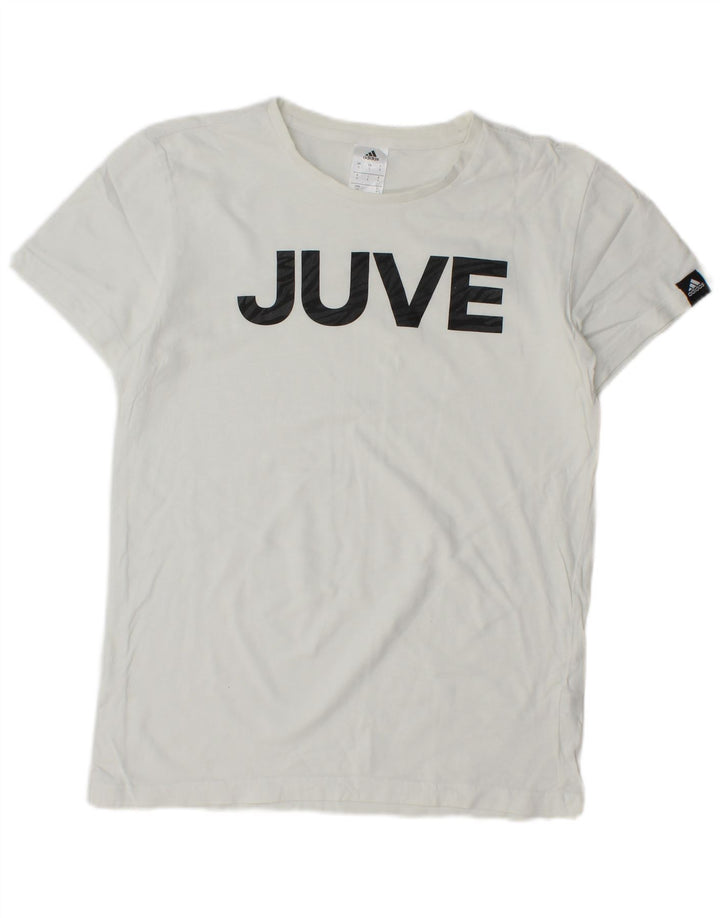 T-shirt grafica da uomo Adidas Top piccola bianca