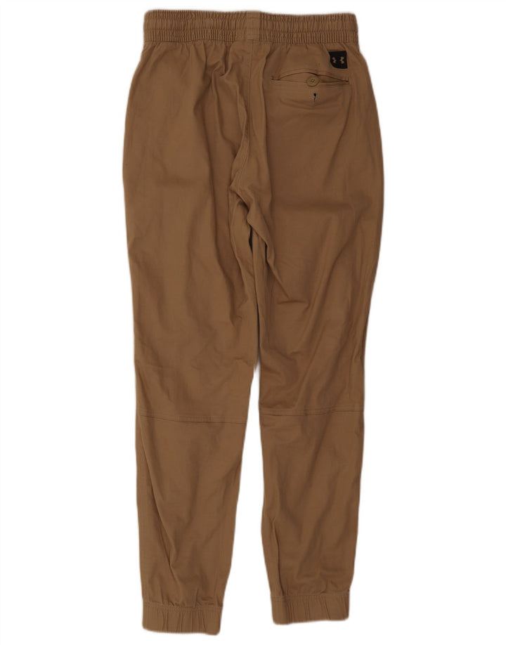 Pantaloni da jogging da uomo Under Armour piccoli W28 L30 marroni