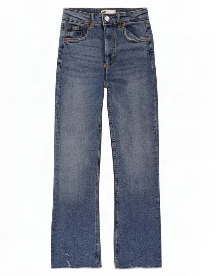 Jeans svasati da donna Zara EU 32 2XS W22 L25 Blu