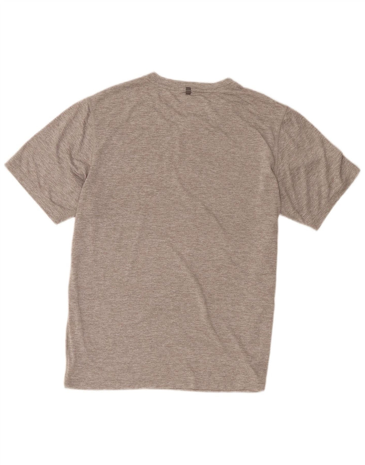T-shirt da uomo New Balance Top in poliestere grigio medio