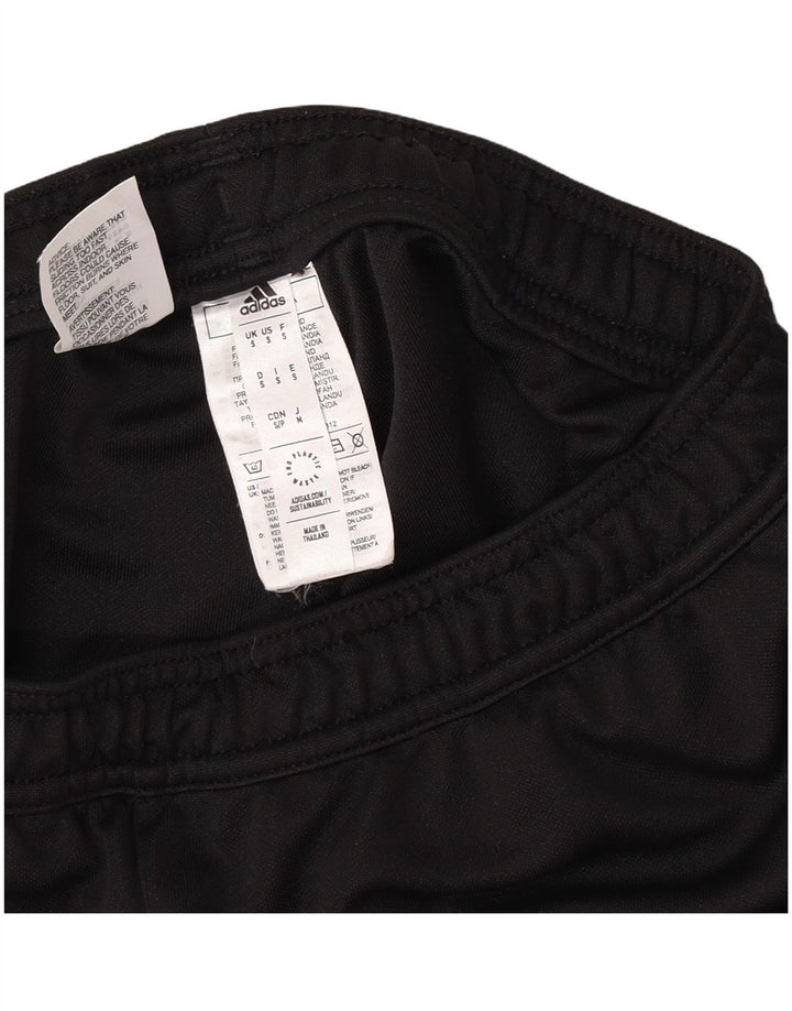 Pantaloni da tuta da uomo Adidas Small neri in poliestere sportivo