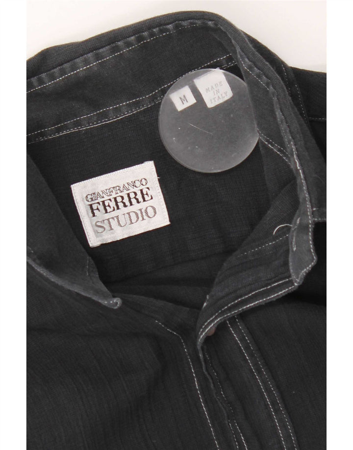 Camicia Da Uomo Gianfranco Ferre Blu Navy Medio