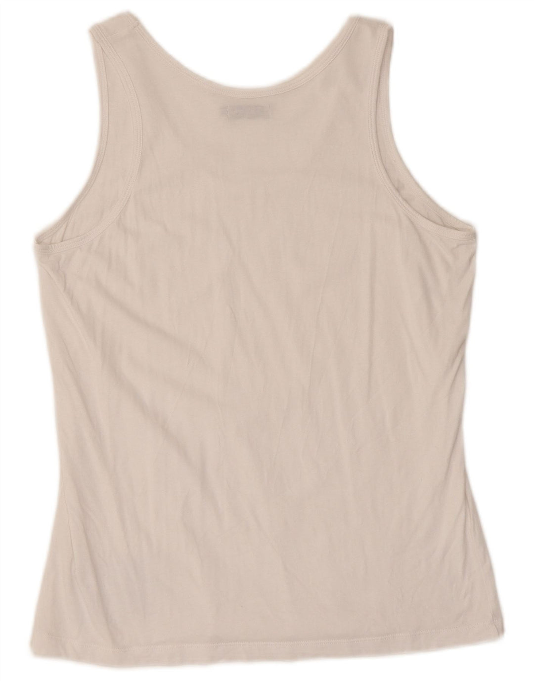 CALVIN KLEIN JEANS Womens Graphic Vest Top UK 14 Large White