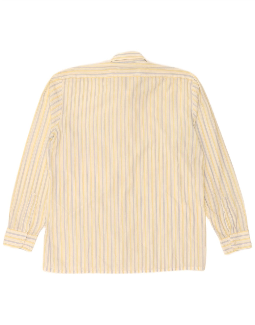 Camicia vintage da uomo taglia 39 a righe gialle medie