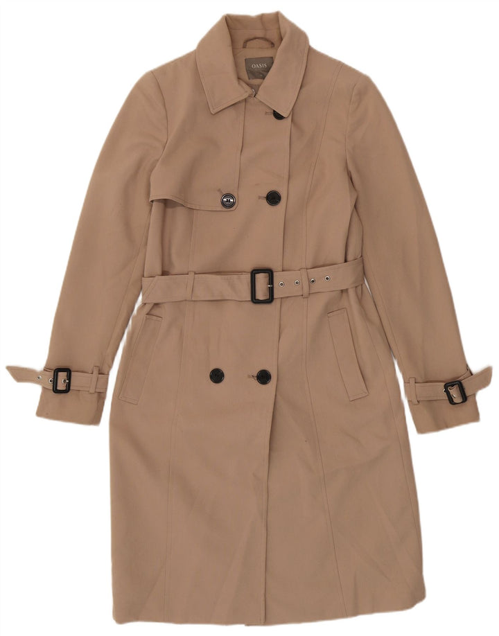 Trench da donna Oasis UK 6 XS Poliestere beige