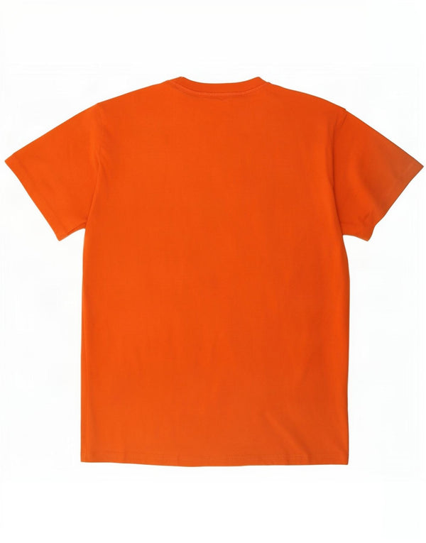 Puma Mens Graphic T-Shirt Top Medium Orange