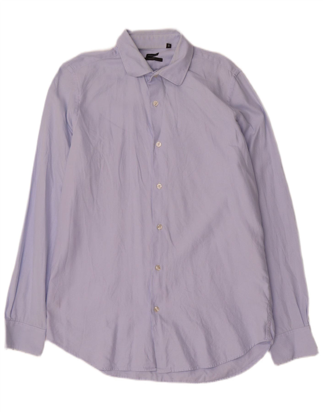 Camicia da uomo Paul Smith taglia 41 16 grande cotone gessato blu