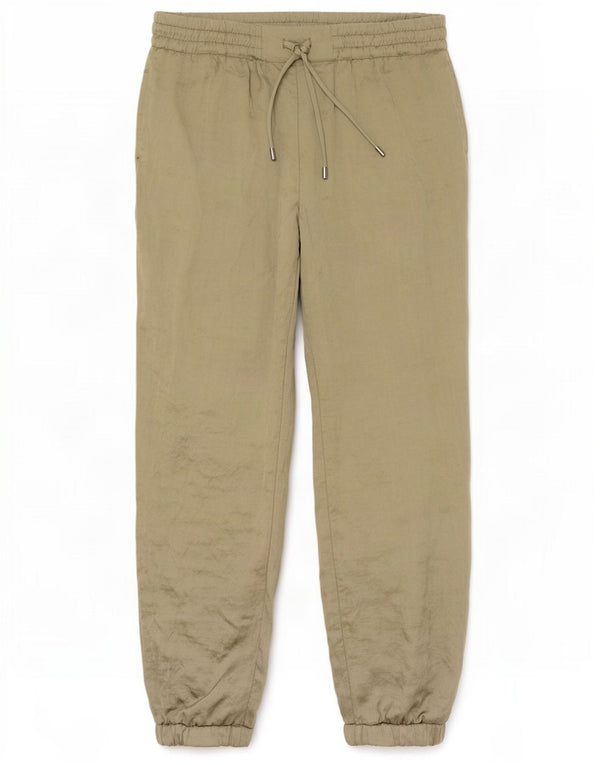 Pantaloni da tuta da donna Zara Joggers UK 10 Small Verde Poliestere