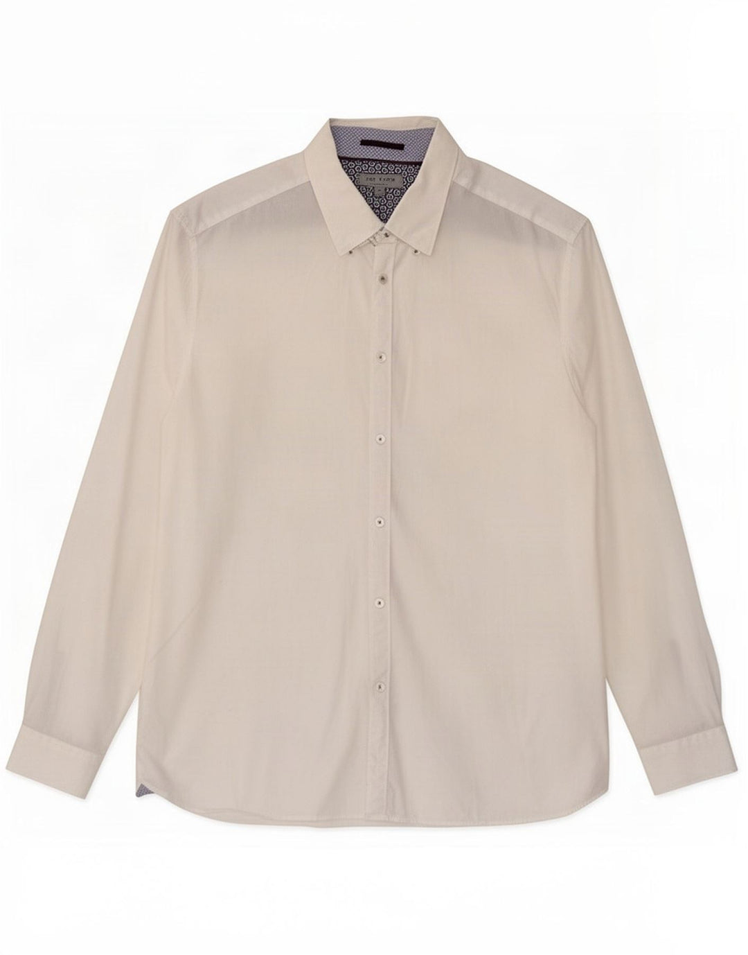 Camicia da uomo Ted Baker taglia 6 2XL cotone bianco