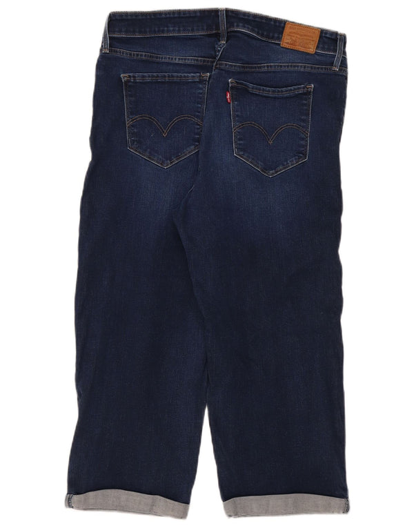Jeans Capri da donna Levi's US 16 XL W32 L21 Cotone blu