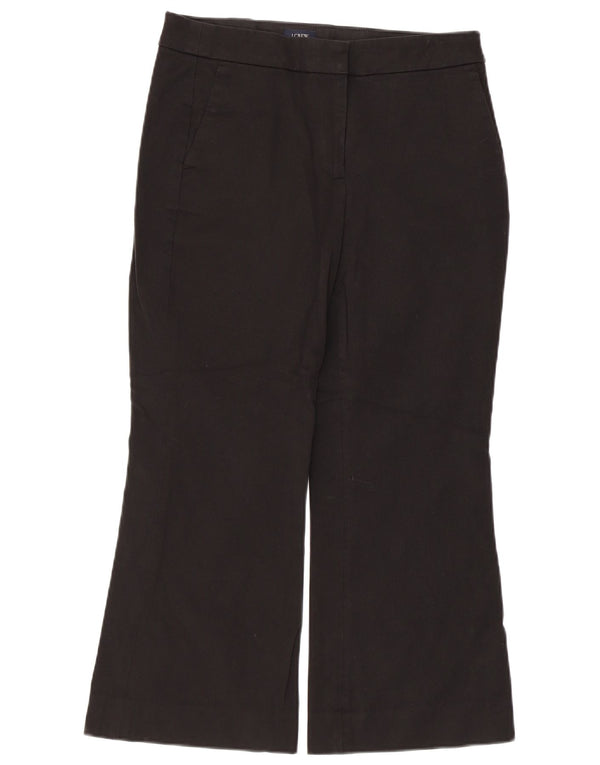 Pantaloni cropped da donna J. CREW US 6 Medium W30 L24 Cotone nero