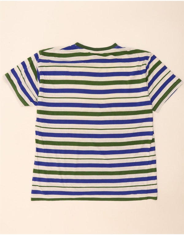 T-shirt grafica da uomo Santa Cruz Top XL in cotone a righe multicolore