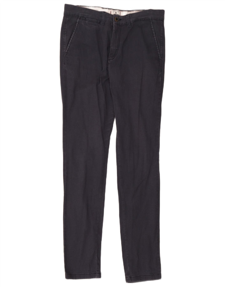 Pantaloni chino slim Marco da uomo Jack & Jones W33 L36 poliestere blu navy