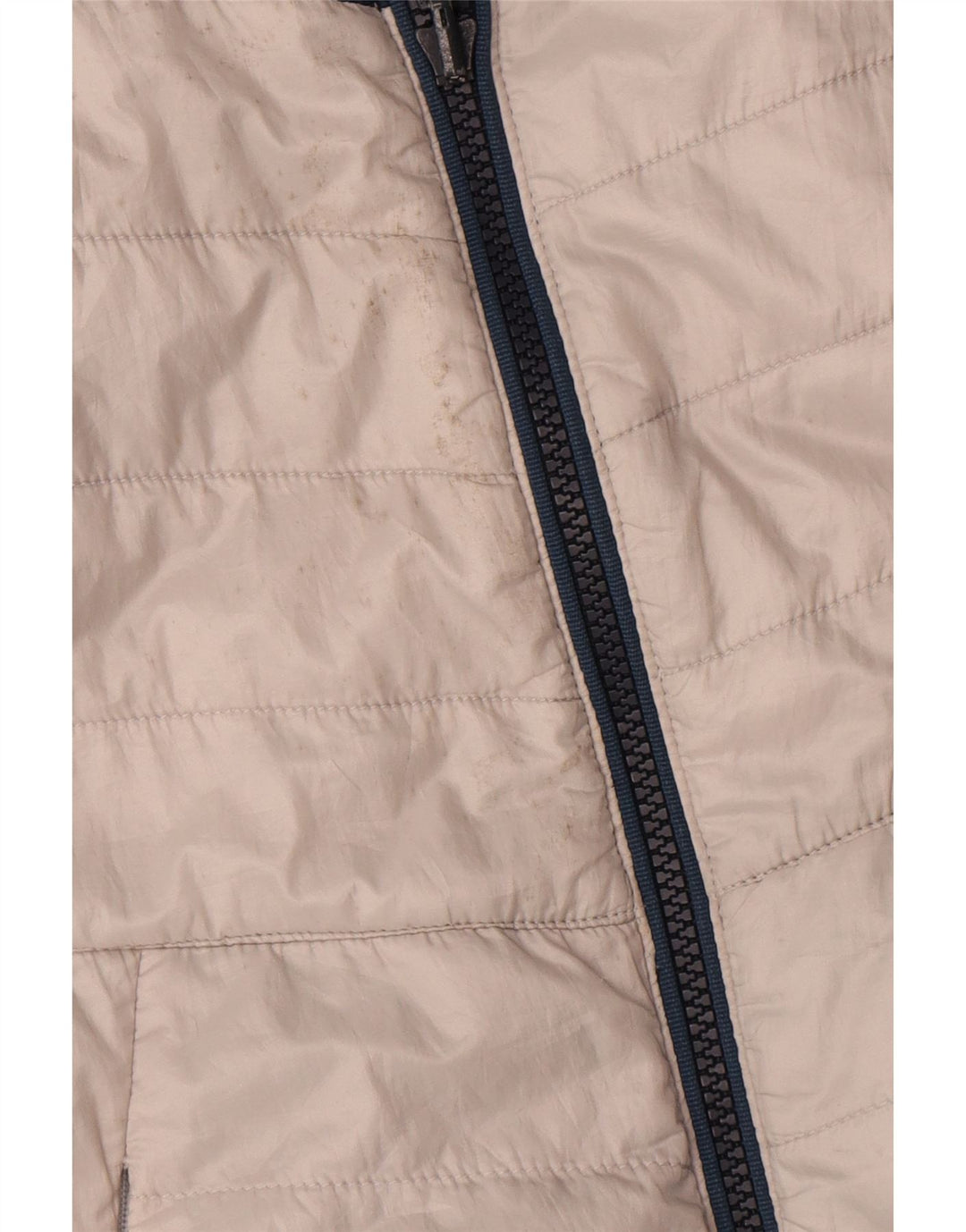 Gilet imbottito da uomo Timberland UK 38 poliestere color block bianco medio