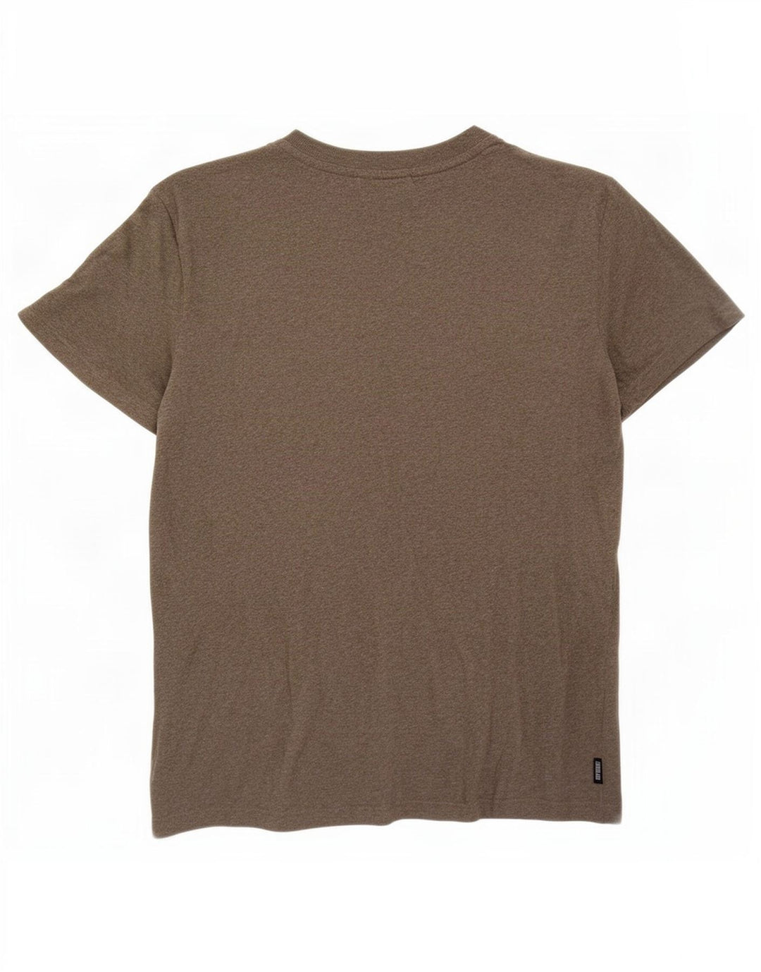 T-shirt da uomo Superdry Top in cotone chiazzato medio kaki