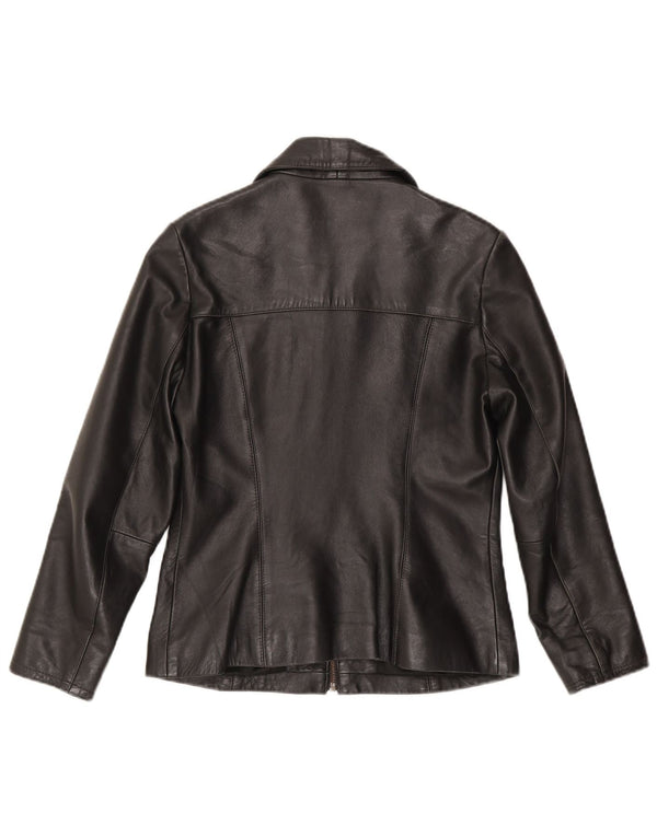 Giacca in pelle da donna Mauritius EU 38 media nera