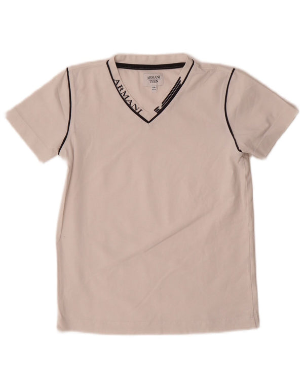 T-shirt grafica per bambino Armani 9-10 anni bianca