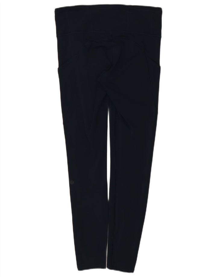 Leggings a vita alta da donna Lululemon US 10 Large Blu Navy