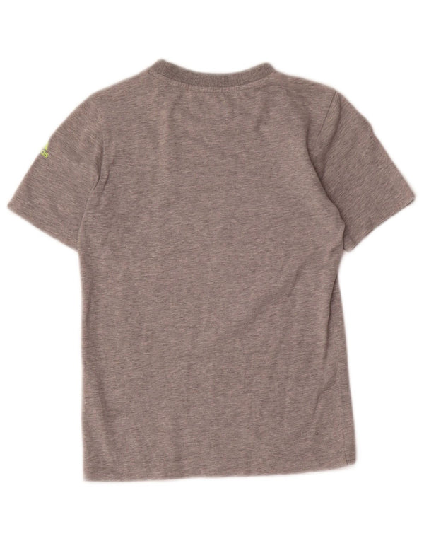 Adidas T-shirt grafica da bambino 7-8 anni Grigia