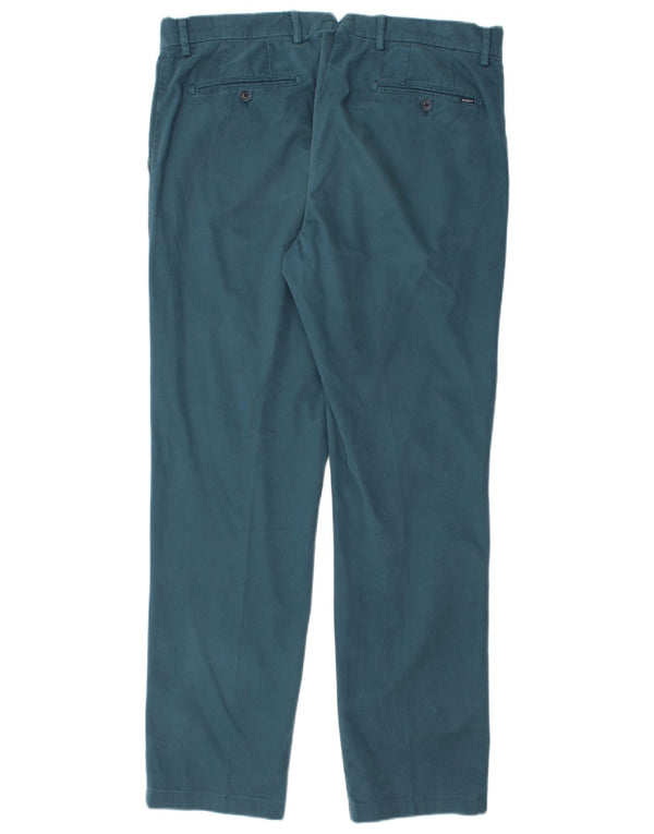 Pantaloni da abito dritti da uomo HACKETT W34 L31 Blu